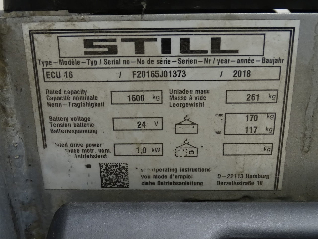 STILL ECU16 - Palletwagen: afbeelding 5 STILL ECU16 - Palletwagen: afbeelding 5