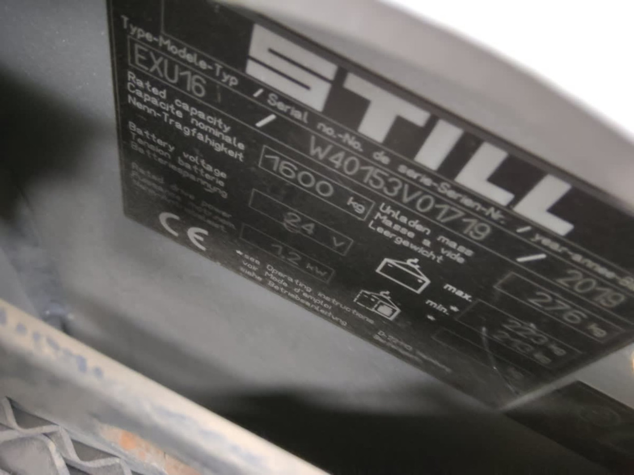 STILL EXU16 - Palletwagen: afbeelding 5 STILL EXU16 - Palletwagen: afbeelding 5