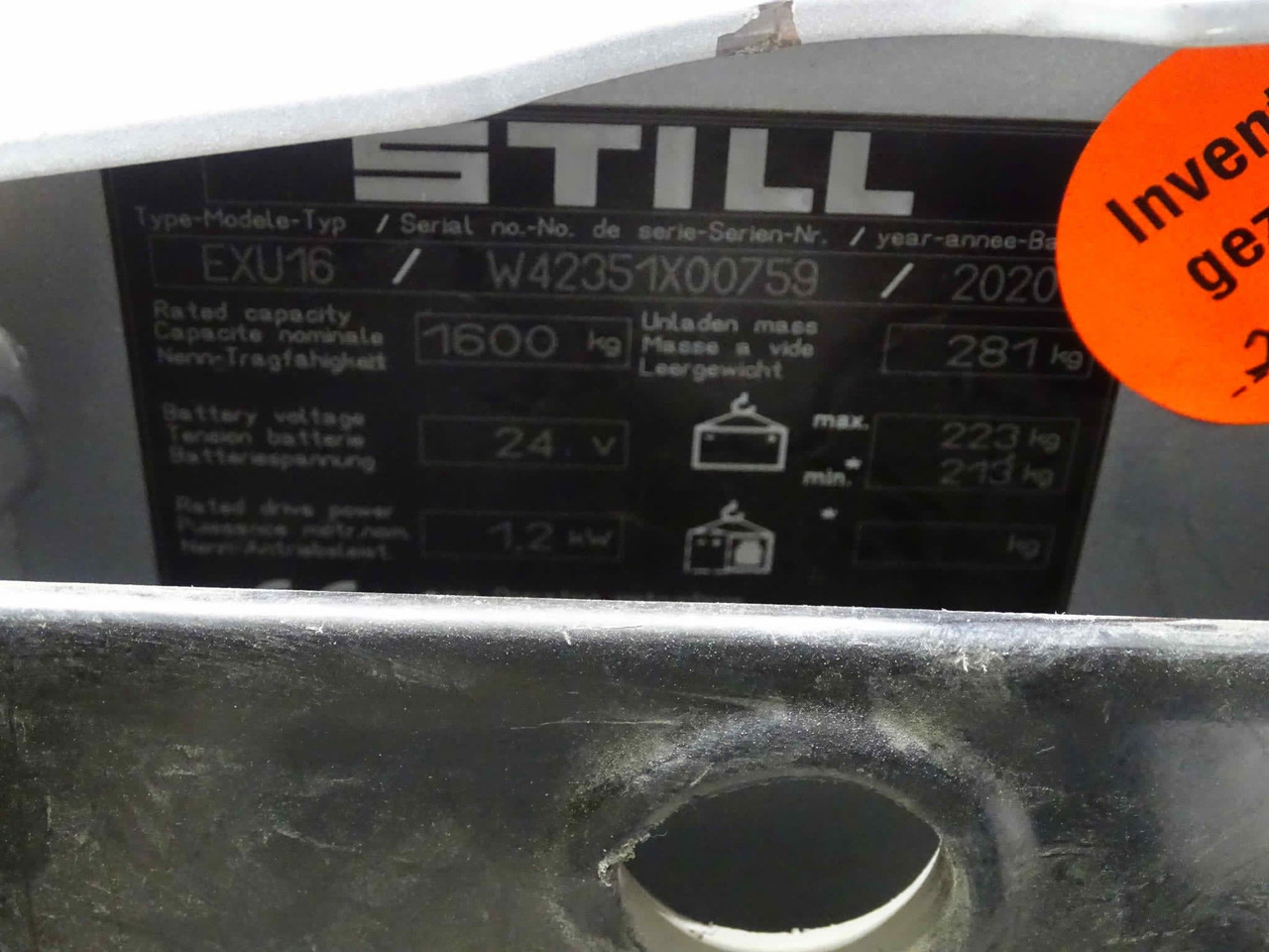 STILL EXU16/LiIon - Palletwagen: afbeelding 5 STILL EXU16/LiIon - Palletwagen: afbeelding 5