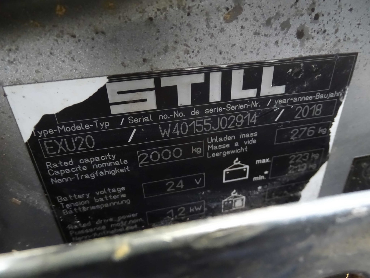 STILL EXU20 - Palletwagen: afbeelding 2 STILL EXU20 - Palletwagen: afbeelding 2