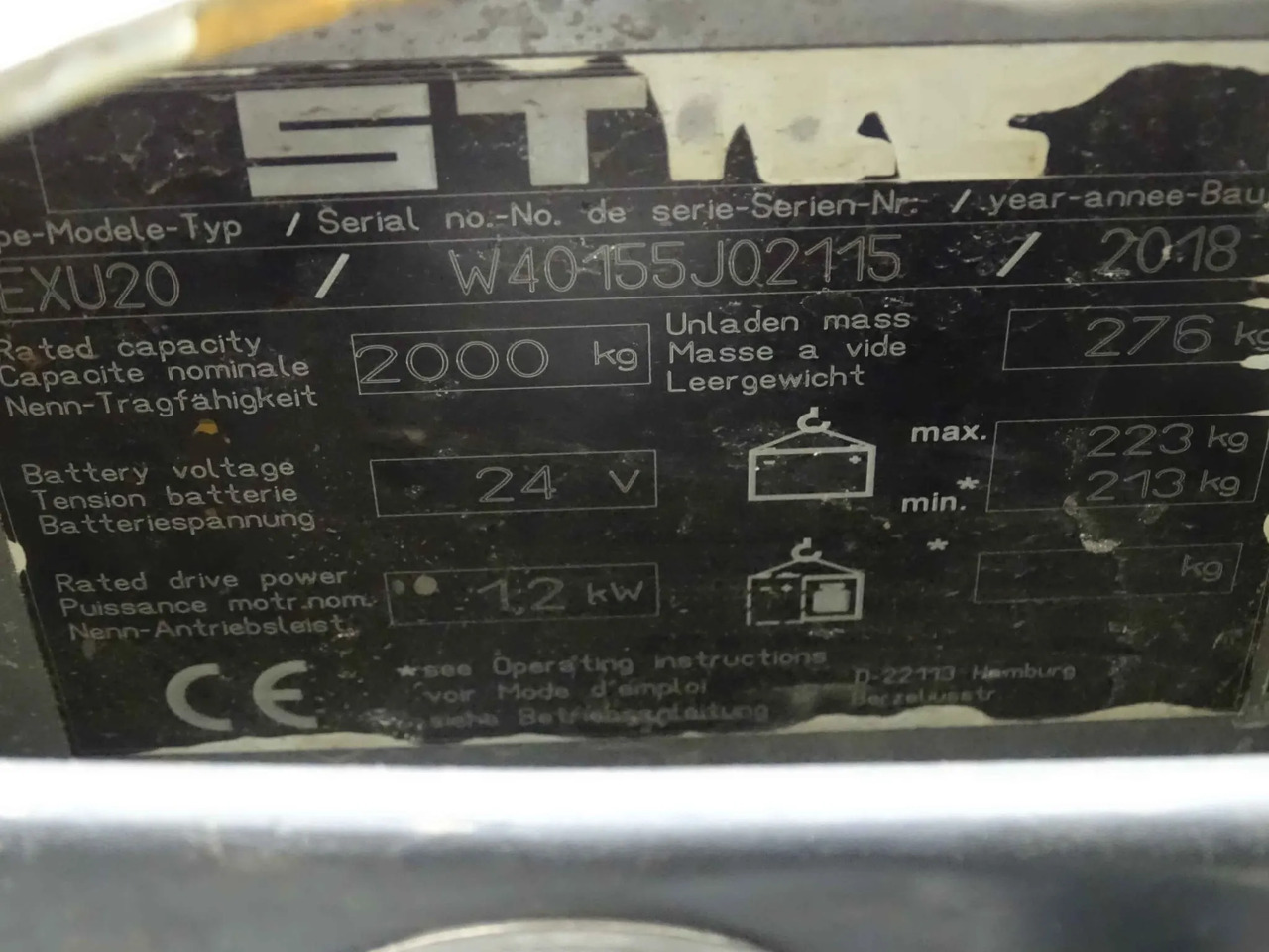 STILL EXU20 - Palletwagen: afbeelding 2 STILL EXU20 - Palletwagen: afbeelding 2