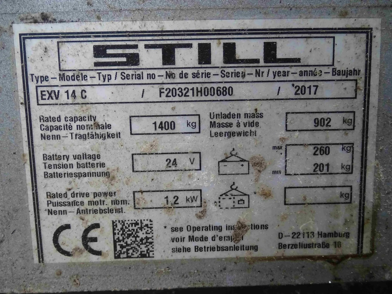STILL EXV14C - Stapelaar: afbeelding 2 STILL EXV14C - Stapelaar: afbeelding 2