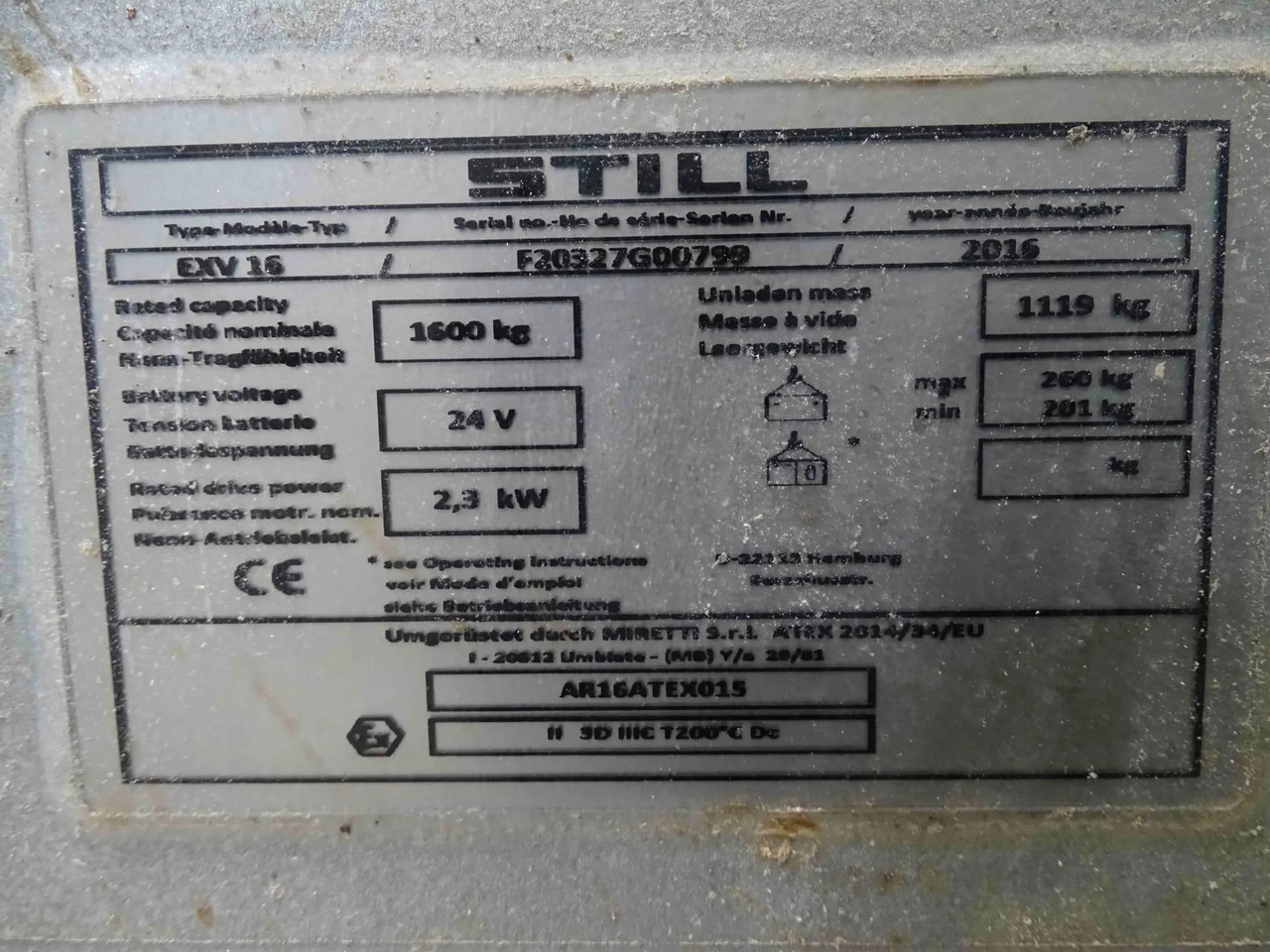 STILL EXV16/EX - Stapelaar: afbeelding 2 STILL EXV16/EX - Stapelaar: afbeelding 2