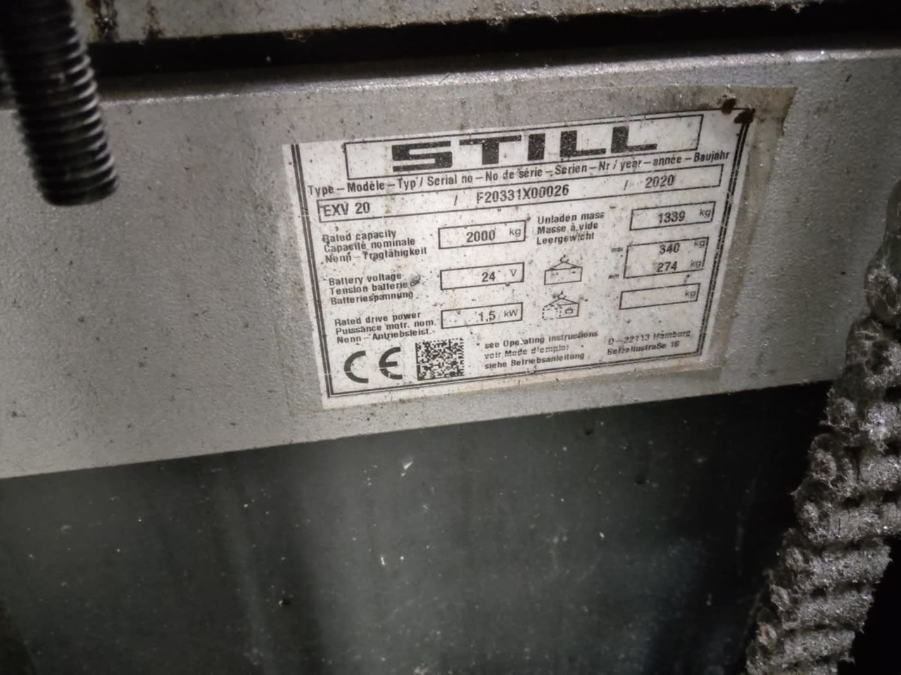 STILL EXV20 - Stapelaar: afbeelding 5 STILL EXV20 - Stapelaar: afbeelding 5