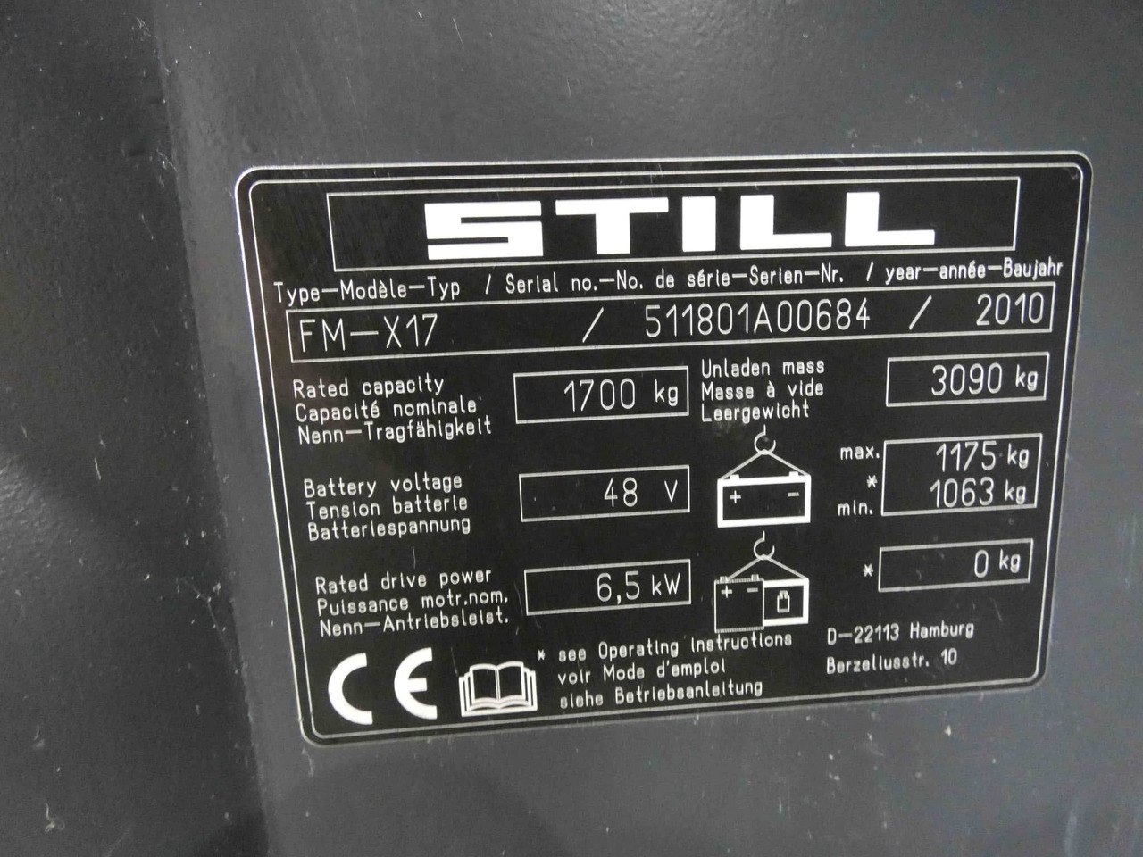 STILL FM-X17 - Reach truck: afbeelding 5 STILL FM-X17 - Reach truck: afbeelding 5