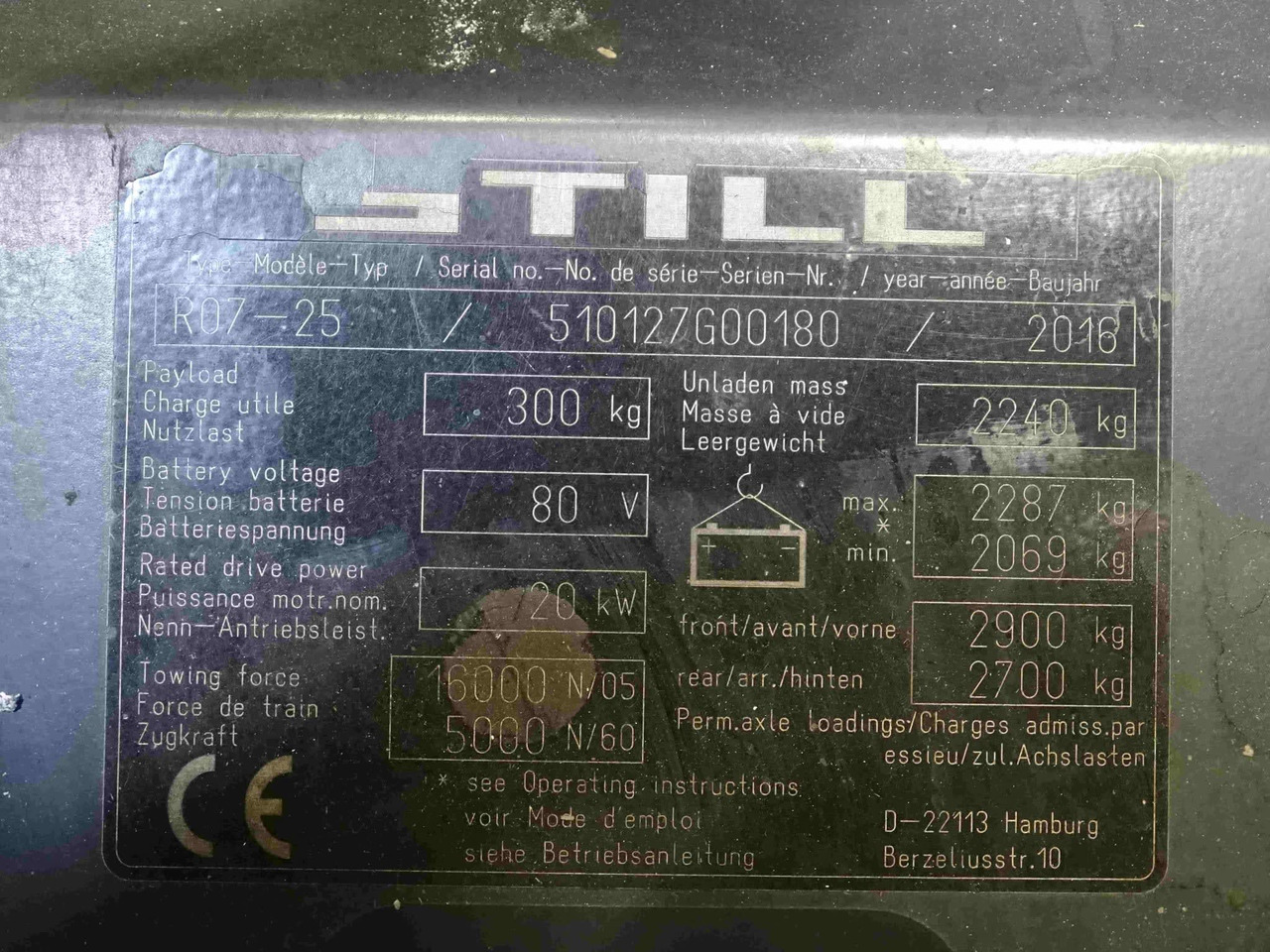 STILL R07-25/Sonder - Elektrische trekker: afbeelding 2 STILL R07-25/Sonder - Elektrische trekker: afbeelding 2