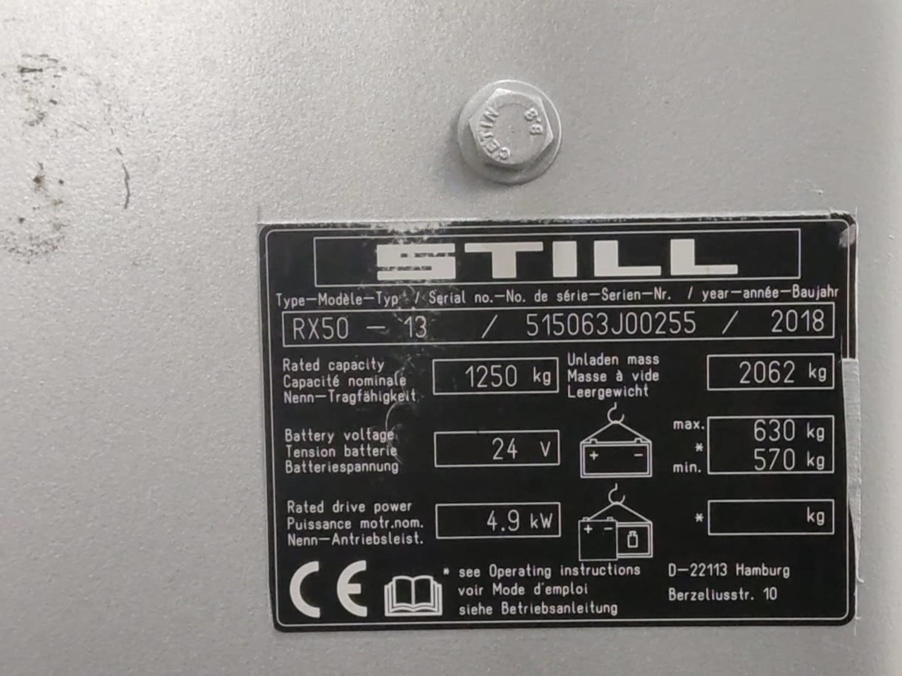 STILL RX50-13 - Elektrische heftruck: afbeelding 2 STILL RX50-13 - Elektrische heftruck: afbeelding 2