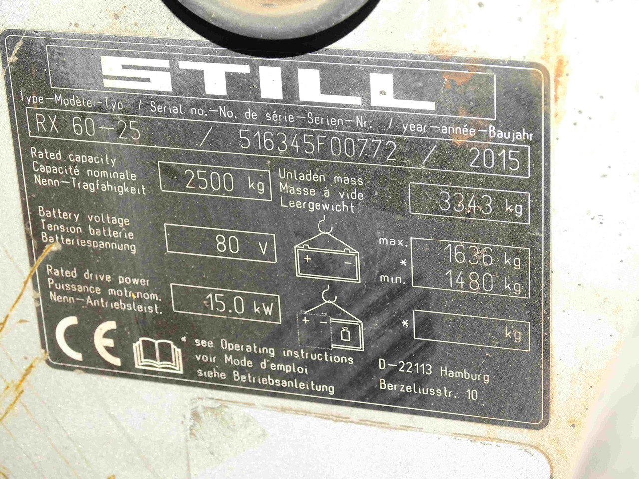 STILL RX60-25 - Elektrische heftruck: afbeelding 5 STILL RX60-25 - Elektrische heftruck: afbeelding 5