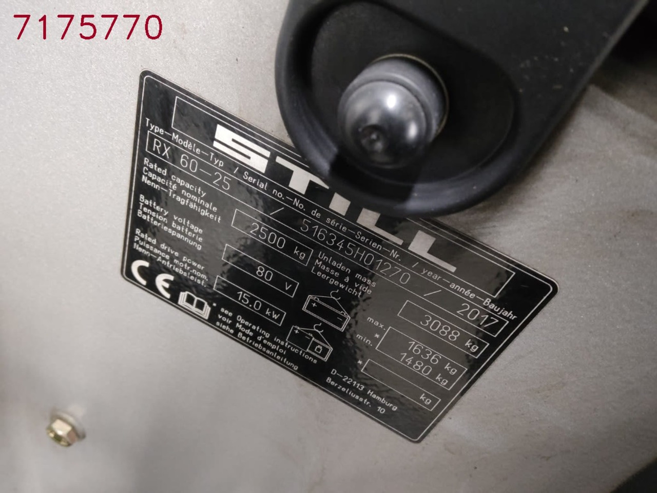 STILL RX60-25 - Elektrische heftruck: afbeelding 5 STILL RX60-25 - Elektrische heftruck: afbeelding 5