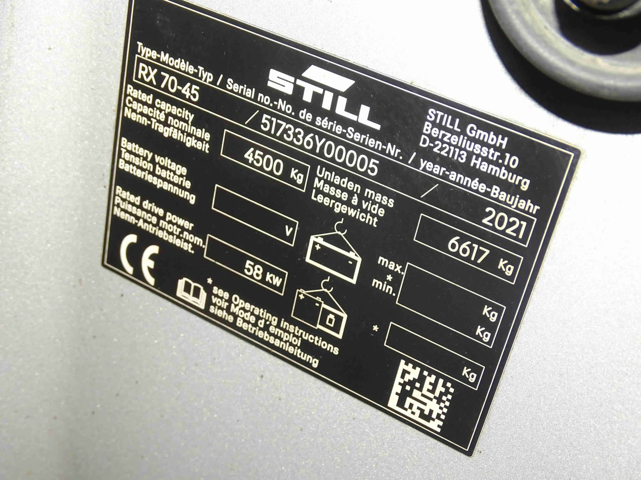 STILL RX70-45T - LPG heftruck: afbeelding 2 STILL RX70-45T - LPG heftruck: afbeelding 2