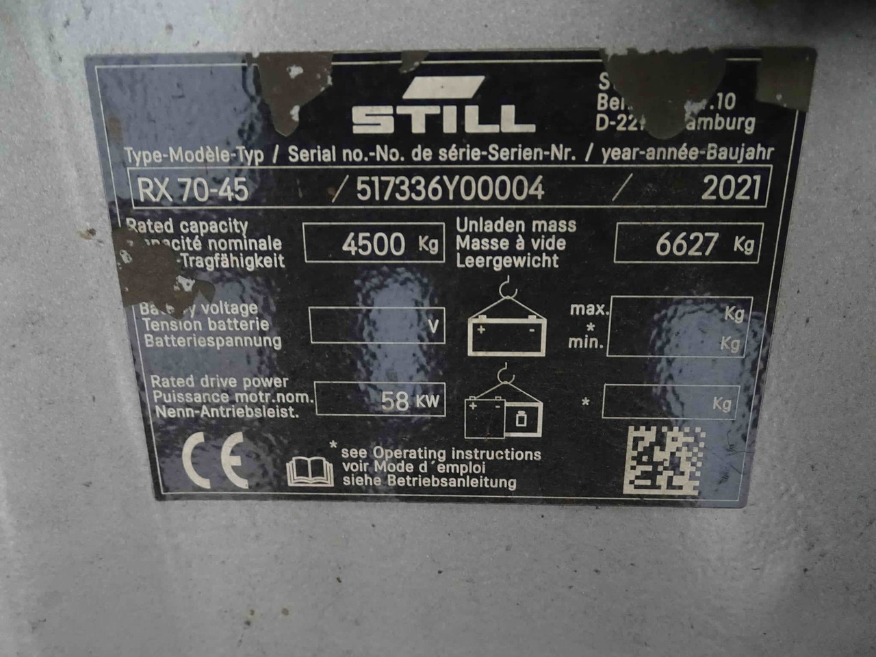 STILL RX70-45T - LPG heftruck: afbeelding 2 STILL RX70-45T - LPG heftruck: afbeelding 2