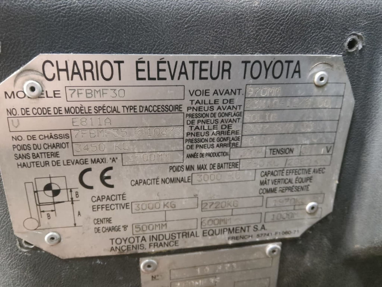 Toyota 7FBMF30 - Elektrische heftruck: afbeelding 2 Toyota 7FBMF30 - Elektrische heftruck: afbeelding 2