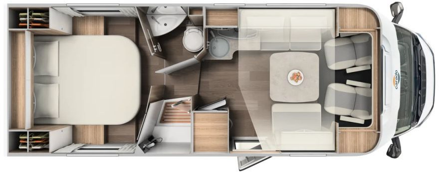 Carado T 459 Edition15 Solar, WR, RFK, SAT/TV uvm.+++ - Half integraal camper: afbeelding 2 Carado T 459 Edition15 Solar, WR, RFK, SAT/TV uvm.+++ - Half integraal camper: afbeelding 2