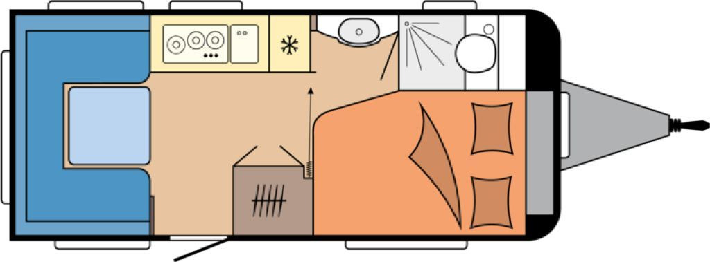 Hobby De Luxe 460 UFe 2026 1500kg. Ambiente - Caravan: afbeelding 2 Hobby De Luxe 460 UFe 2026 1500kg. Ambiente - Caravan: afbeelding 2