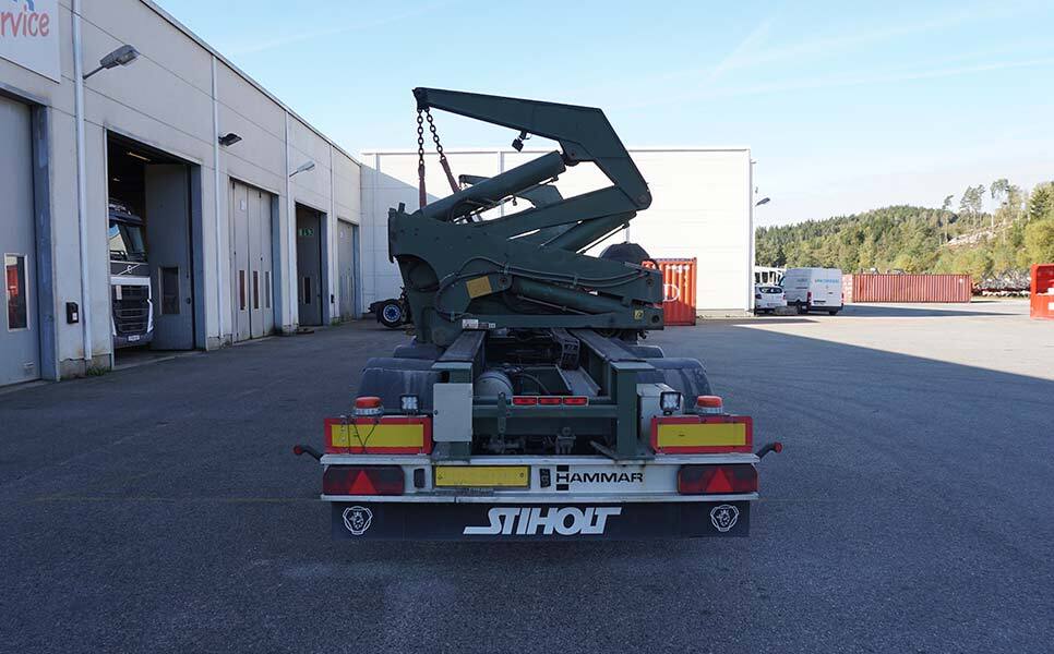 Containertransporter/ Wissellaadbak oplegger voor het vervoer van containers Hammar 195 S, Sideloader, 33 tonnes SWL (20'-40'): afbeelding 7 Containertransporter/ Wissellaadbak oplegger voor het vervoer van containers Hammar 195 S, Sideloader, 33 tonnes SWL (20'-40'): afbeelding 7