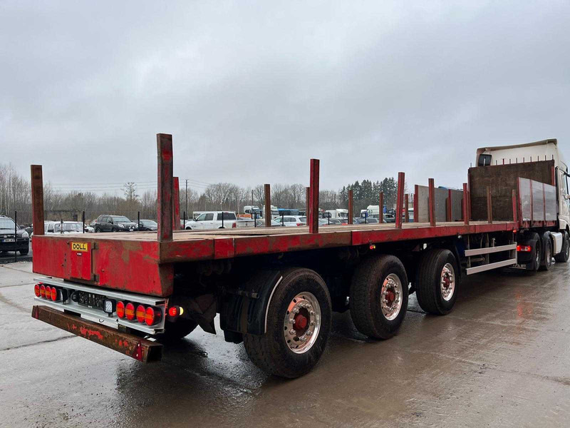 Doll 93 H STEERED AXLES / PLATFORM L=13463 / EXTENDABLE - Open bak met boorden oplegger: afbeelding 4 Doll 93 H STEERED AXLES / PLATFORM L=13463 / EXTENDABLE - Open bak met boorden oplegger: afbeelding 4