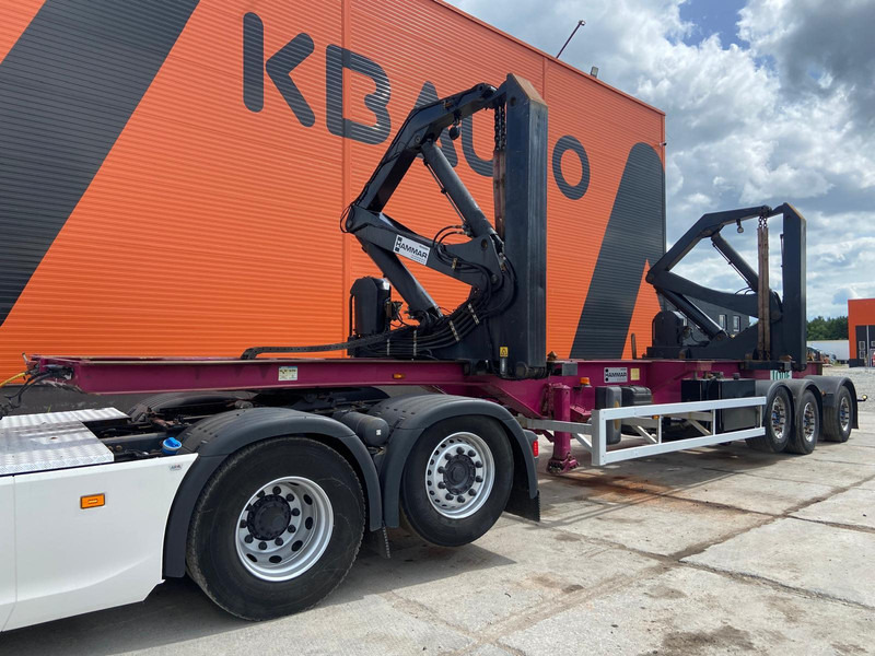 HAMMAR 160S + POWERPACK PERKINS DIESEL - Containertransporter/ Wissellaadbak oplegger: afbeelding 1 HAMMAR 160S + POWERPACK PERKINS DIESEL - Containertransporter/ Wissellaadbak oplegger: afbeelding 1