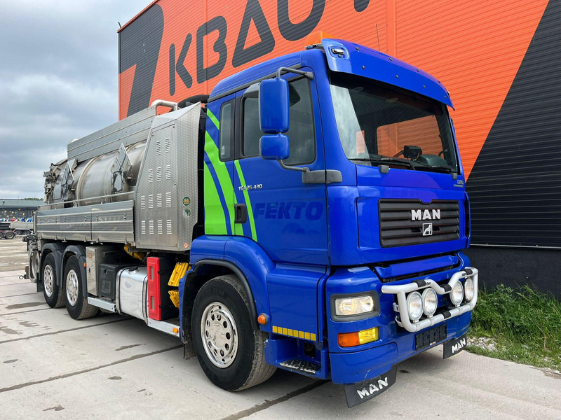 MAN TGA 26.430 6x2*4 TANK 13700 l / VACUUM MORO PM200R - 2283 hours / PRESSURE Pratissoli KF38 - 40 l/min - 150 bar - Vacuümwagen: afbeelding 3 MAN TGA 26.430 6x2*4 TANK 13700 l / VACUUM MORO PM200R - 2283 hours / PRESSURE Pratissoli KF38 - 40 l/min - 150 bar - Vacuümwagen: afbeelding 3