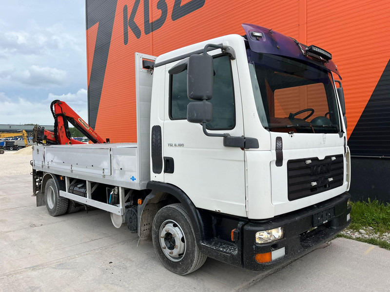 MAN TGL 8.180 4x2 PK4200 YEAR 2013 / PLATFORM L=3710 mm - Vrachtwagen met open laadbak, Kraanwagen: afbeelding 4 MAN TGL 8.180 4x2 PK4200 YEAR 2013 / PLATFORM L=3710 mm - Vrachtwagen met open laadbak, Kraanwagen: afbeelding 4