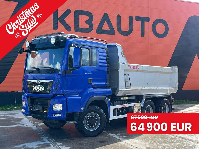 MAN TGS 26.500 6x6 HYDRODRIVE / BOX L=4545 mm - Kipper vrachtwagen: afbeelding 1 MAN TGS 26.500 6x6 HYDRODRIVE / BOX L=4545 mm - Kipper vrachtwagen: afbeelding 1