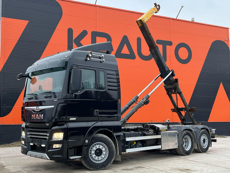 MAN TGX 26.580 6x2 PALFINGER T 20 ton / L=5400 mm / XLX CAB / INTARDER - Haakarmsysteem vrachtwagen: afbeelding 2 MAN TGX 26.580 6x2 PALFINGER T 20 ton / L=5400 mm / XLX CAB / INTARDER - Haakarmsysteem vrachtwagen: afbeelding 2