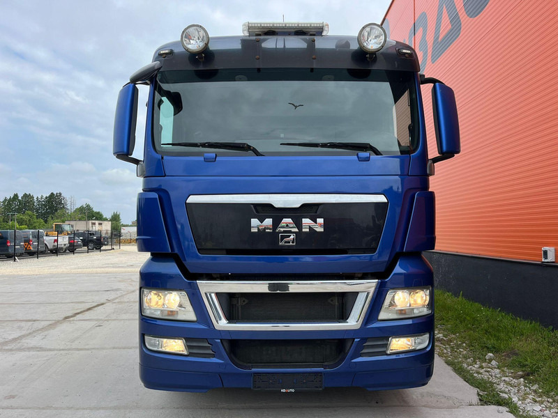 MAN TGX 35.480 8x4*4 HIAB 288E-7 / PLATFORM L=6397 mm - Vrachtwagen met open laadbak, Kraanwagen: afbeelding 3 MAN TGX 35.480 8x4*4 HIAB 288E-7 / PLATFORM L=6397 mm - Vrachtwagen met open laadbak, Kraanwagen: afbeelding 3