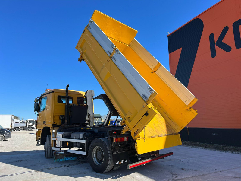 Kipper vrachtwagen Mercedes-Benz Actros 1841 4x4 SNOW PLOW EQUIPMENT / UNDERBODY SCRAPER / BOX L=4495 mm: afbeelding 10