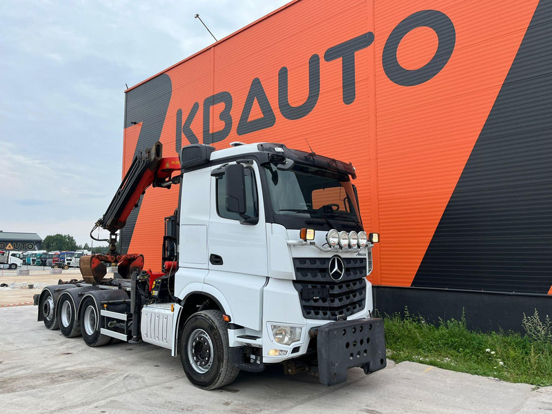 Mercedes-Benz Arocs 3242 8x4 PK22002 / RETARDER / SNOW PLOW EQUIPMENT / GRAPPLE - Haakarmsysteem vrachtwagen, Kraanwagen: afbeelding 4 Mercedes-Benz Arocs 3242 8x4 PK22002 / RETARDER / SNOW PLOW EQUIPMENT / GRAPPLE - Haakarmsysteem vrachtwagen, Kraanwagen: afbeelding 4