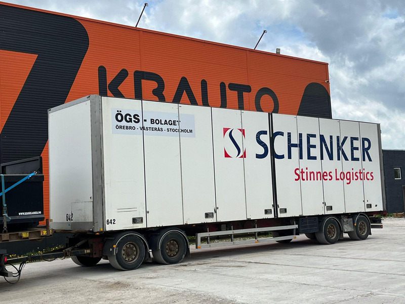 Närko D4ZB13L61 BOX L=12400 mm - Gesloten aanhangwagen: afbeelding 1 Närko D4ZB13L61 BOX L=12400 mm - Gesloten aanhangwagen: afbeelding 1