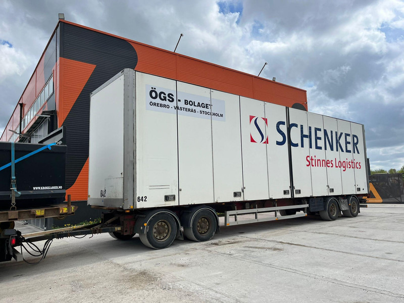 Närko D4ZB13L61 BOX L=12400 mm - Gesloten aanhangwagen: afbeelding 2 Närko D4ZB13L61 BOX L=12400 mm - Gesloten aanhangwagen: afbeelding 2