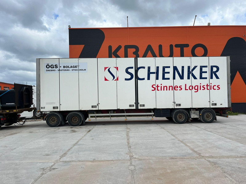 Närko D4ZB13L61 BOX L=12400 mm - Gesloten aanhangwagen: afbeelding 3 Närko D4ZB13L61 BOX L=12400 mm - Gesloten aanhangwagen: afbeelding 3