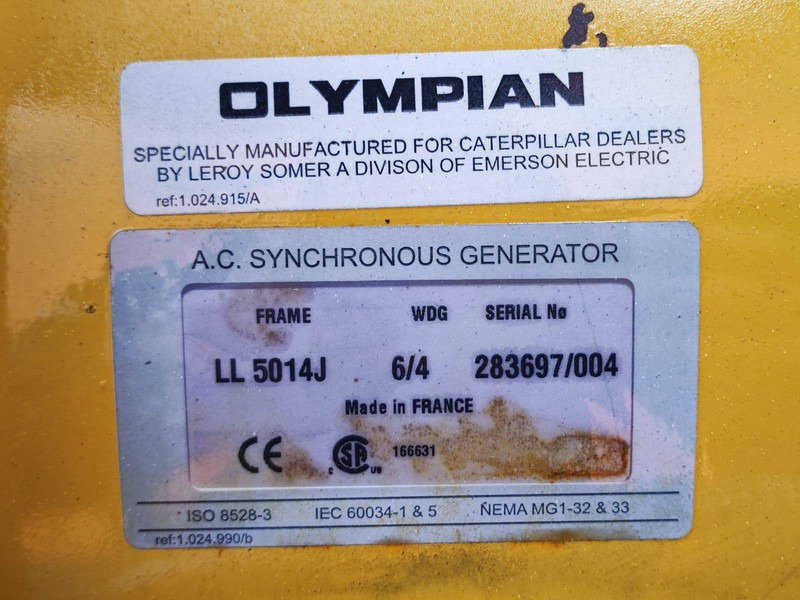 Industrie generator Olympian GEH275-4 / Caterpillar / ISO 8528 SET: afbeelding 14