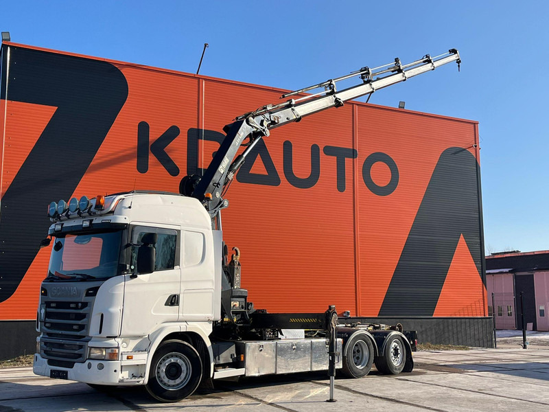 Scania G 420 6x2*4 Hiab 211 EP-5 HIPRO / Hiab XR 20T SL51 - Haakarmsysteem vrachtwagen, Kraanwagen: afbeelding 1 Scania G 420 6x2*4 Hiab 211 EP-5 HIPRO / Hiab XR 20T SL51 - Haakarmsysteem vrachtwagen, Kraanwagen: afbeelding 1