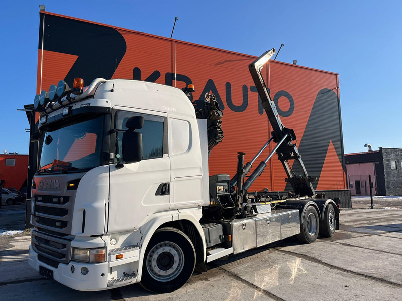 Scania G 420 6x2*4 Hiab 211 EP-5 HIPRO / Hiab XR 20T SL51 - Haakarmsysteem vrachtwagen, Kraanwagen: afbeelding 2 Scania G 420 6x2*4 Hiab 211 EP-5 HIPRO / Hiab XR 20T SL51 - Haakarmsysteem vrachtwagen, Kraanwagen: afbeelding 2