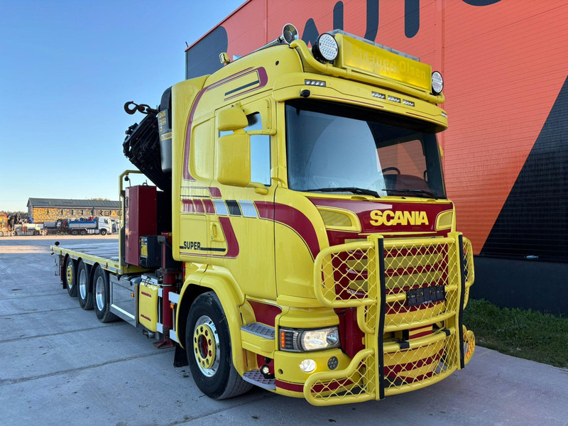 Scania G 490 8x4*4 PK 65002 SH / JIB CONNECTION / PLATFORM L=6301-7499 mm - Vrachtwagen met open laadbak, Kraanwagen: afbeelding 4 Scania G 490 8x4*4 PK 65002 SH / JIB CONNECTION / PLATFORM L=6301-7499 mm - Vrachtwagen met open laadbak, Kraanwagen: afbeelding 4