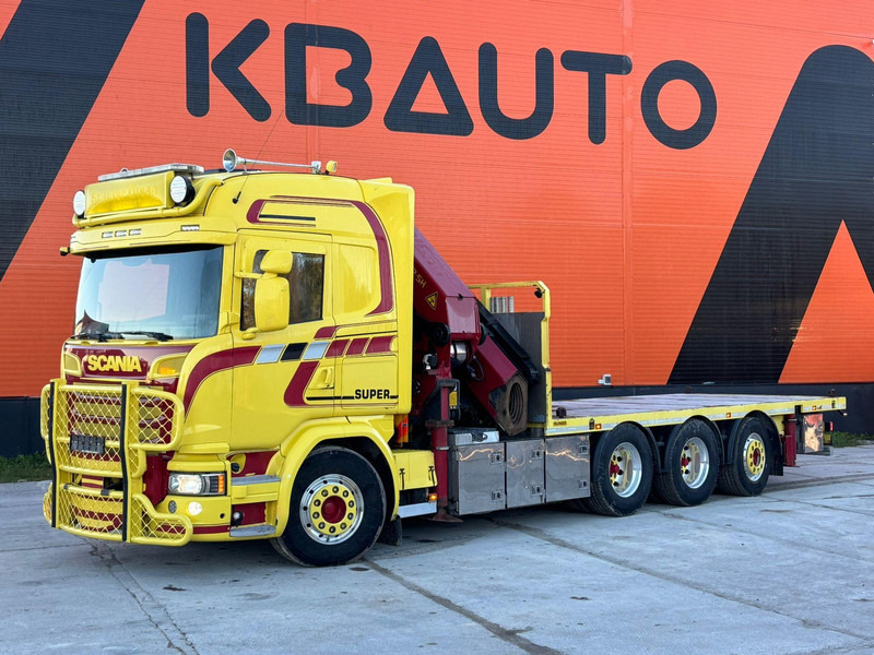 Scania G 490 8x4*4 PK 65002 SH / JIB CONNECTION / PLATFORM L=6301-7499 mm - Vrachtwagen met open laadbak, Kraanwagen: afbeelding 2 Scania G 490 8x4*4 PK 65002 SH / JIB CONNECTION / PLATFORM L=6301-7499 mm - Vrachtwagen met open laadbak, Kraanwagen: afbeelding 2