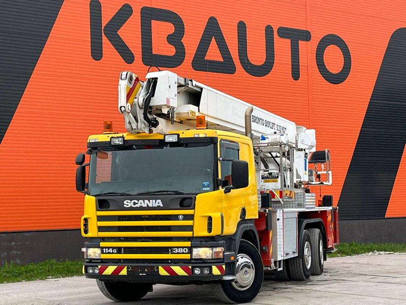 Scania P 114 6x2*4 BRONTO S 32 HDT / 32 meters / 440 kg - Hoogwerker: afbeelding 1 Scania P 114 6x2*4 BRONTO S 32 HDT / 32 meters / 440 kg - Hoogwerker: afbeelding 1