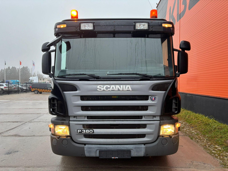 Scania P 380 6x2 PK 44002 + WINCH / PLATFORM L=6090 mm - Vrachtwagen met open laadbak, Kraanwagen: afbeelding 3 Scania P 380 6x2 PK 44002 + WINCH / PLATFORM L=6090 mm - Vrachtwagen met open laadbak, Kraanwagen: afbeelding 3