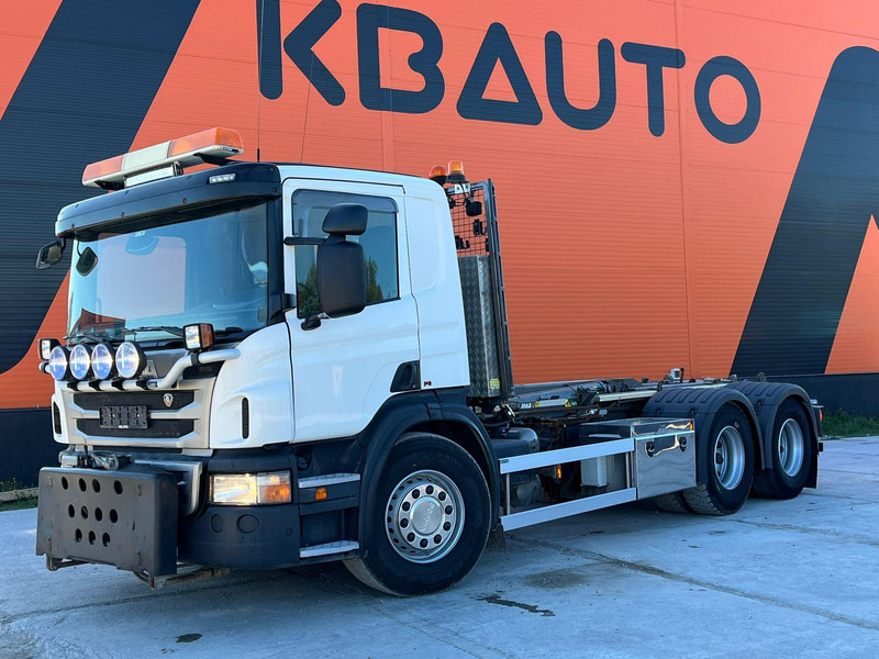 Scania P 400 6x2 JOAB L 20 ton / L=5200 mm / SNOW PLOW EQUIPMENT - Haakarmsysteem vrachtwagen: afbeelding 1 Scania P 400 6x2 JOAB L 20 ton / L=5200 mm / SNOW PLOW EQUIPMENT - Haakarmsysteem vrachtwagen: afbeelding 1