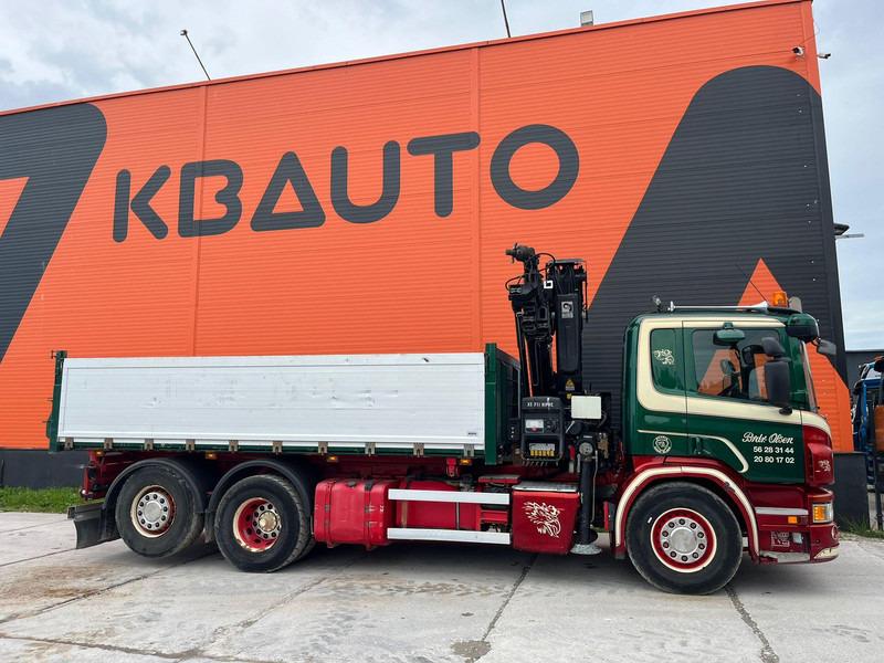 Scania P 410 6x2*4 HIAB 211EP-5 / BOX L=5386 mm - Kipper vrachtwagen, Kraanwagen: afbeelding 5 Scania P 410 6x2*4 HIAB 211EP-5 / BOX L=5386 mm - Kipper vrachtwagen, Kraanwagen: afbeelding 5