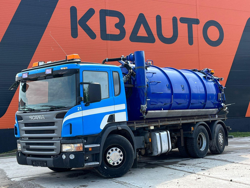 Scania P 420 6x2*4 ADR TANK INTERCONSULT 14230 l / VACUUM Pagani MEC 8000 year 2017 - Vacuümwagen: afbeelding 1 Scania P 420 6x2*4 ADR TANK INTERCONSULT 14230 l / VACUUM Pagani MEC 8000 year 2017 - Vacuümwagen: afbeelding 1