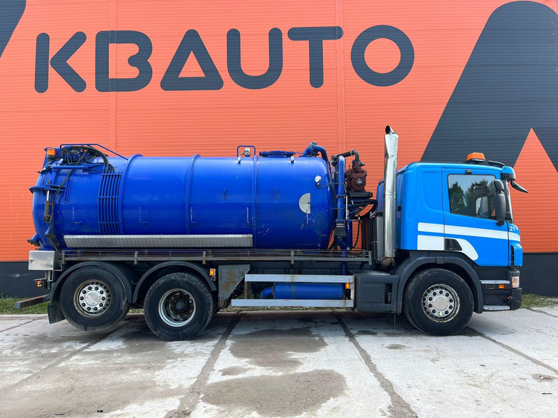 Scania P 420 6x2*4 ADR TANK INTERCONSULT 14230 l / VACUUM Pagani MEC 8000 year 2017 - Vacuümwagen: afbeelding 4 Scania P 420 6x2*4 ADR TANK INTERCONSULT 14230 l / VACUUM Pagani MEC 8000 year 2017 - Vacuümwagen: afbeelding 4