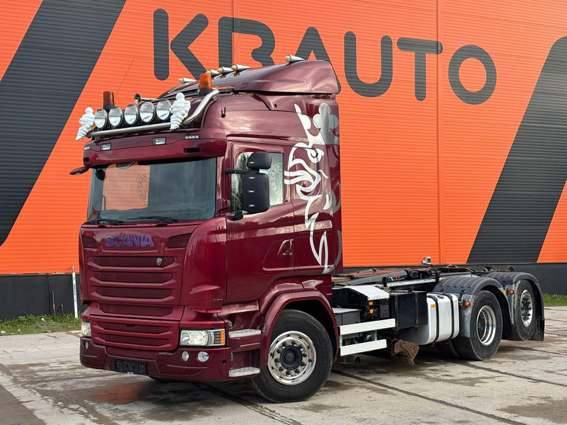 Scania R 490 6x2*4 UNDERBODY SCRAPER / RETARDER / PALIFT L=5400 mm - Haakarmsysteem vrachtwagen: afbeelding 1 Scania R 490 6x2*4 UNDERBODY SCRAPER / RETARDER / PALIFT L=5400 mm - Haakarmsysteem vrachtwagen: afbeelding 1