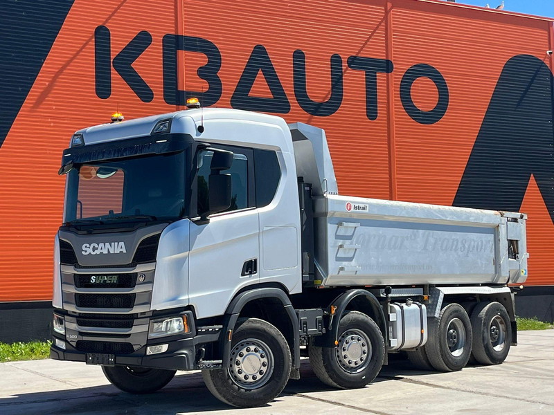 Scania R 500 8x4 RETARDER / FULL STEEL / BOX L=5670 mm - Kipper vrachtwagen: afbeelding 1 Scania R 500 8x4 RETARDER / FULL STEEL / BOX L=5670 mm - Kipper vrachtwagen: afbeelding 1