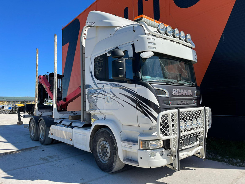 Scania R 580 6x4 EPSILON M12L97 / RETARDER - Houttransport, Kraanwagen: afbeelding 4 Scania R 580 6x4 EPSILON M12L97 / RETARDER - Houttransport, Kraanwagen: afbeelding 4