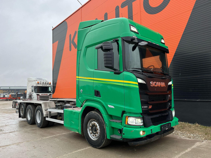 Scania R 580 8x4*4 9 TON FRONT AXLE / PTO / RETARDER - Chassis vrachtwagen: afbeelding 3 Scania R 580 8x4*4 9 TON FRONT AXLE / PTO / RETARDER - Chassis vrachtwagen: afbeelding 3