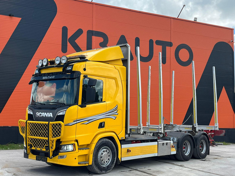 Scania R 730 6x4 RETARDER - Houttransport, Kraanwagen: afbeelding 1 Scania R 730 6x4 RETARDER - Houttransport, Kraanwagen: afbeelding 1