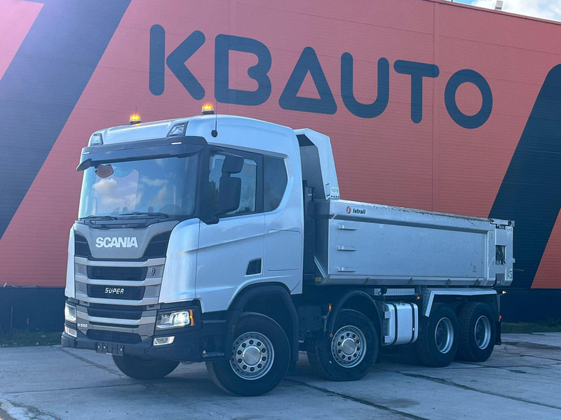 Scania R500 8x4 FULL STEEL / RETARDER / BOX L=5644 mm - Kipper vrachtwagen: afbeelding 1 Scania R500 8x4 FULL STEEL / RETARDER / BOX L=5644 mm - Kipper vrachtwagen: afbeelding 1