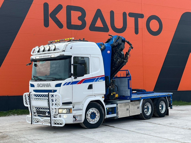Scania G 490 6x2 HMF 5020 K6 + JIB / RETARDER - Trekker: afbeelding 2 Scania G 490 6x2 HMF 5020 K6 + JIB / RETARDER - Trekker: afbeelding 2