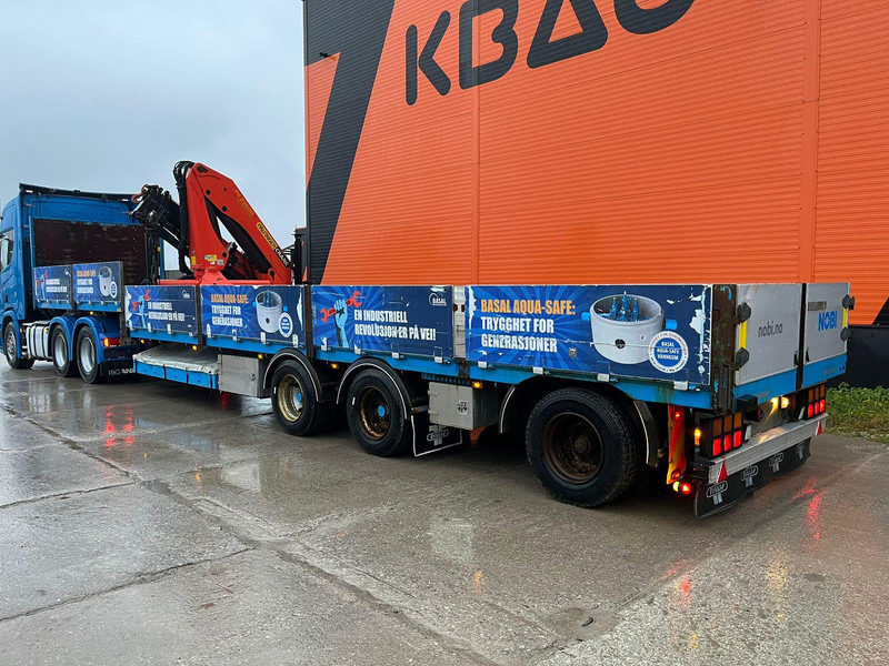 Tyllis Jumbo 3JPA PALFINGER PK23500 / PLATFORM L=9069 mm + 4419 mm - Open bak met boorden oplegger: afbeelding 4 Tyllis Jumbo 3JPA PALFINGER PK23500 / PLATFORM L=9069 mm + 4419 mm - Open bak met boorden oplegger: afbeelding 4